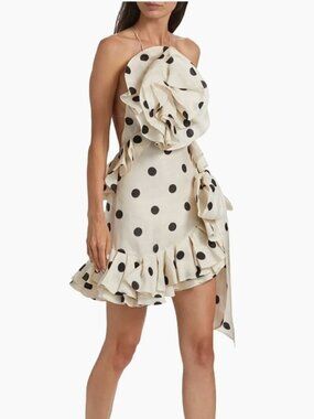 knee length dresses for ladies Zimmermann Daylight Twist Halter Knit Midi Dress main image 1